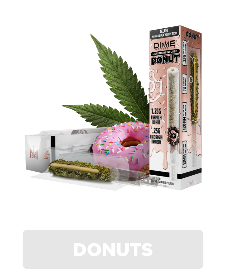 Donuts packaging and pre-rolls