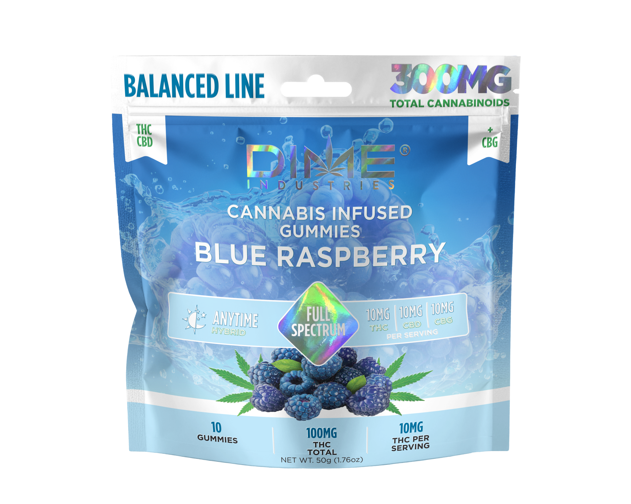 Blue Raspberry Gummies