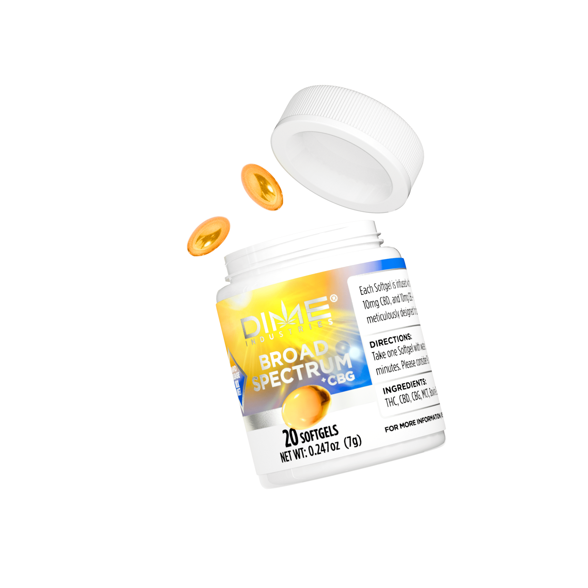 Afternoon Softgels + CBG