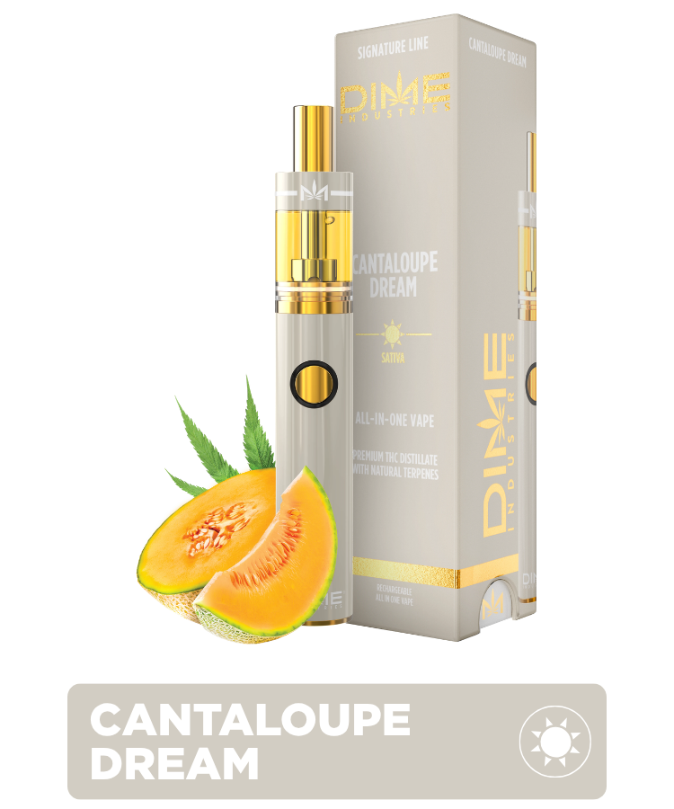 Cantaloupe Dream Dime Signature Line product and packaging